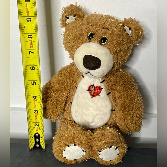 First And Main TENDER TEDDY 15” with Heart - GREAT Shape Valentines Day - Picture 3 of 5